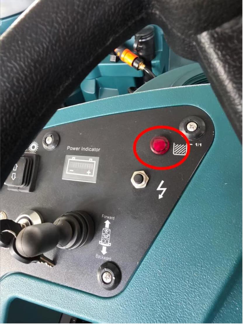 electric floor scrubber sweeper